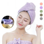 VIBRANT GLAMOUR Thicken Microfiber Hair Drying Towel